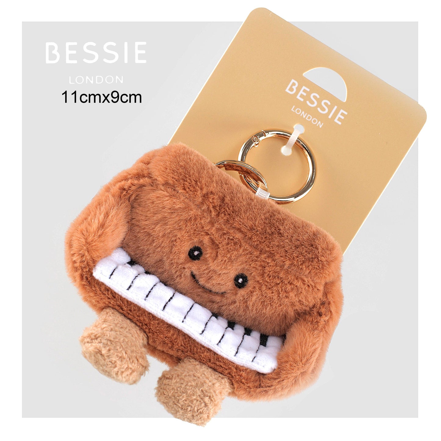 Plush Piano Bag Charm