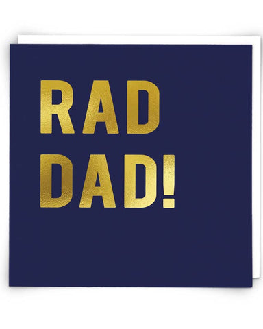 Rad Dad Greeting Card
