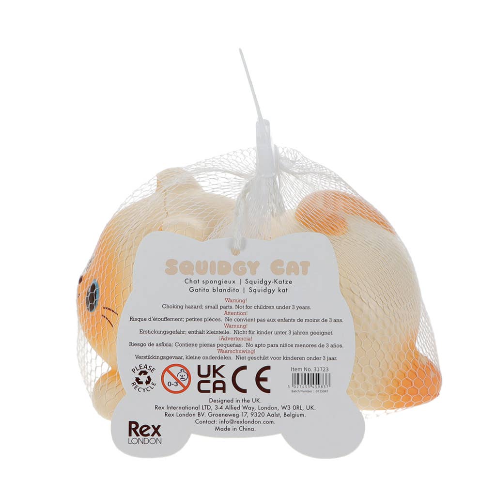Squidgy Cat Stress Toy