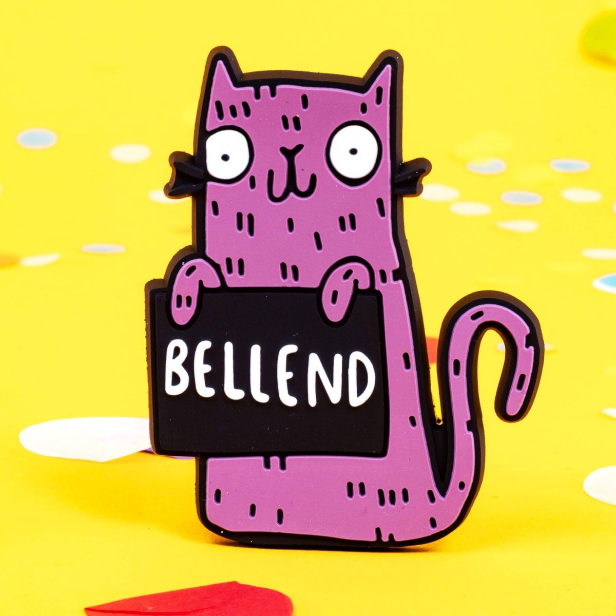 Bellend Sweary Cat Magnet - Pink Poodle Boutique - KA - MAGNET - BELLEND