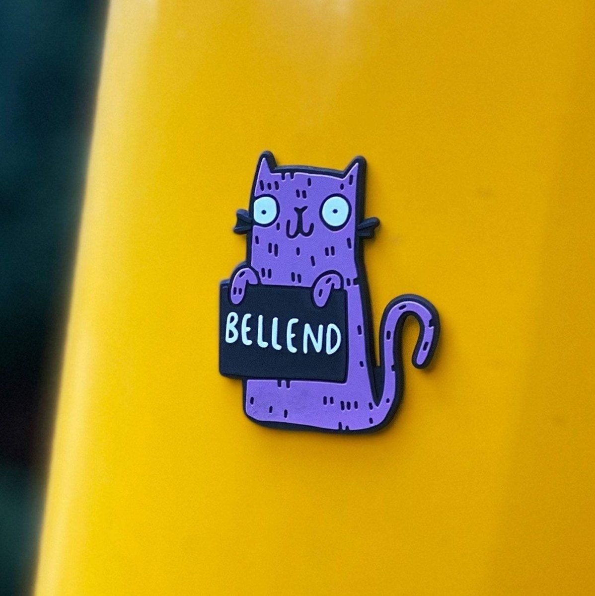 Bellend Sweary Cat Magnet - Pink Poodle Boutique - KA - MAGNET - BELLEND