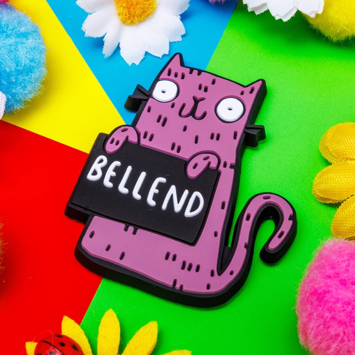 Bellend Sweary Cat Magnet - Pink Poodle Boutique - KA - MAGNET - BELLEND