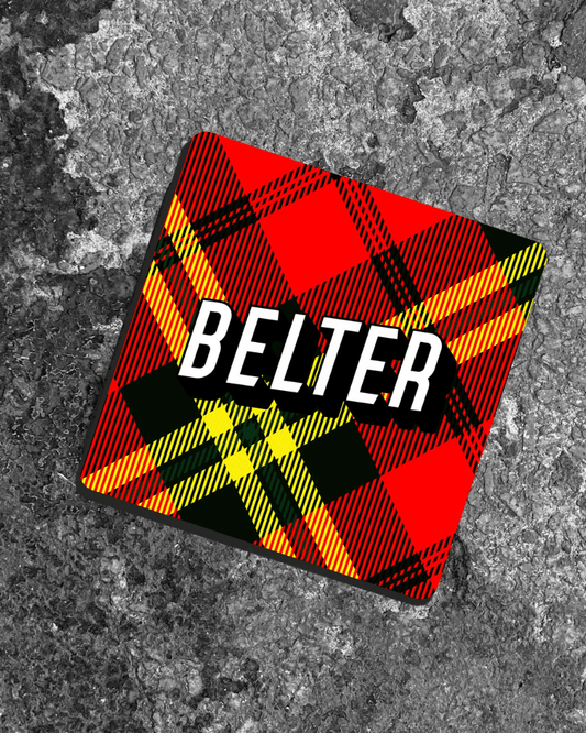 Belter Tartan Coaster - Pink Poodle Boutique - TTN BELTER COASTER