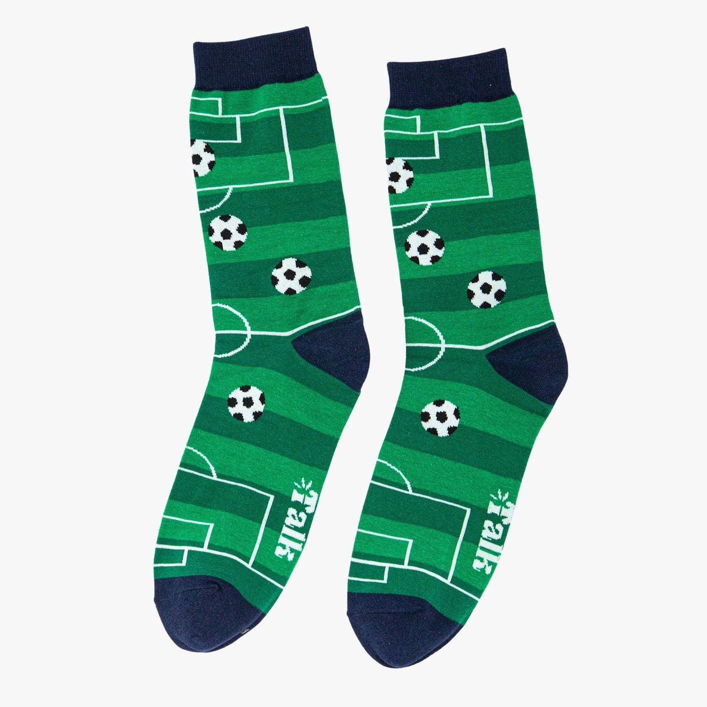 Football Pitch Bamboo Socks