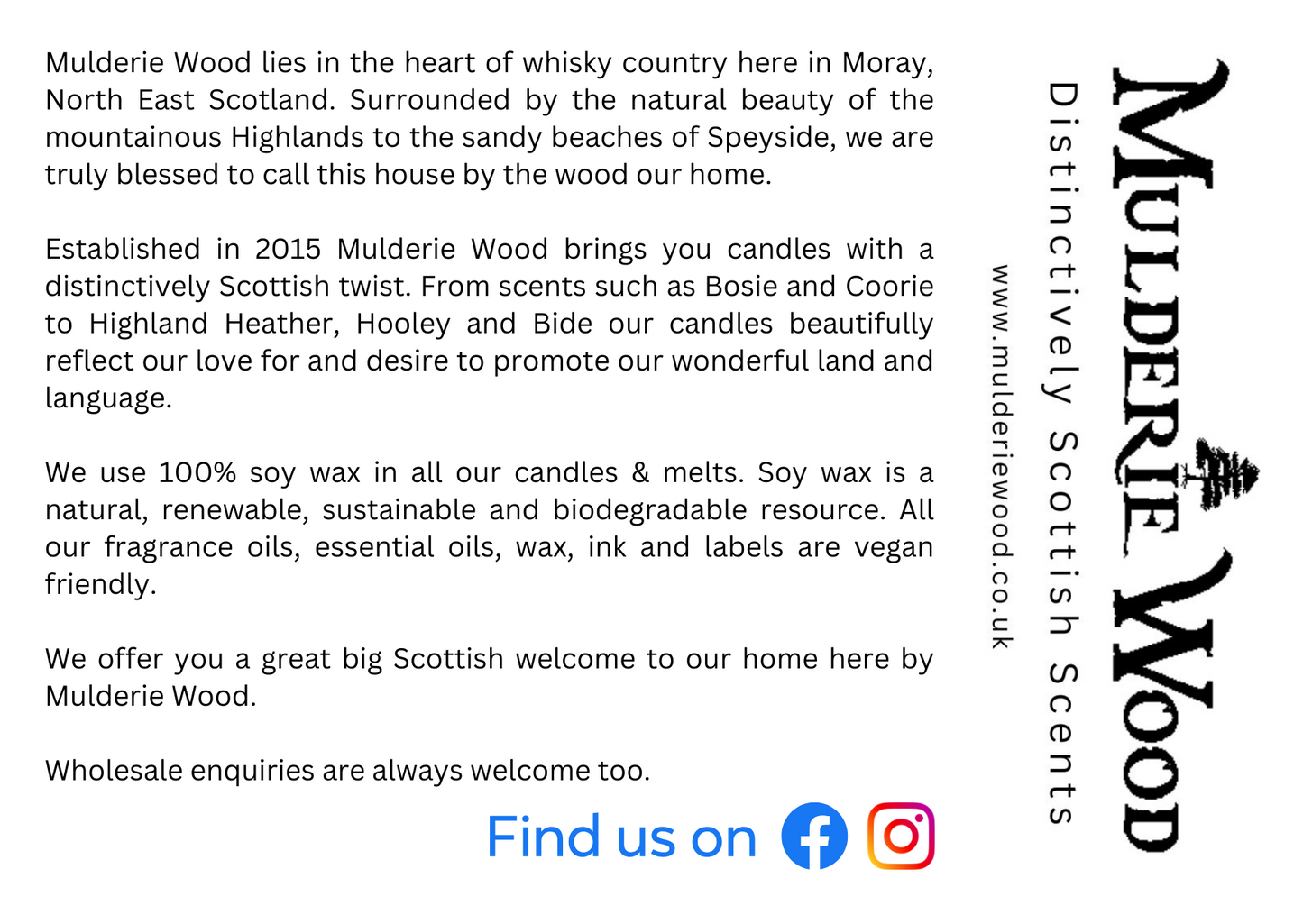 Highland Heather Handmade Soy Wax Candle