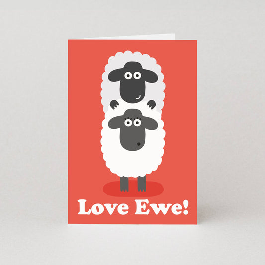 Love Ewe Greeting Card