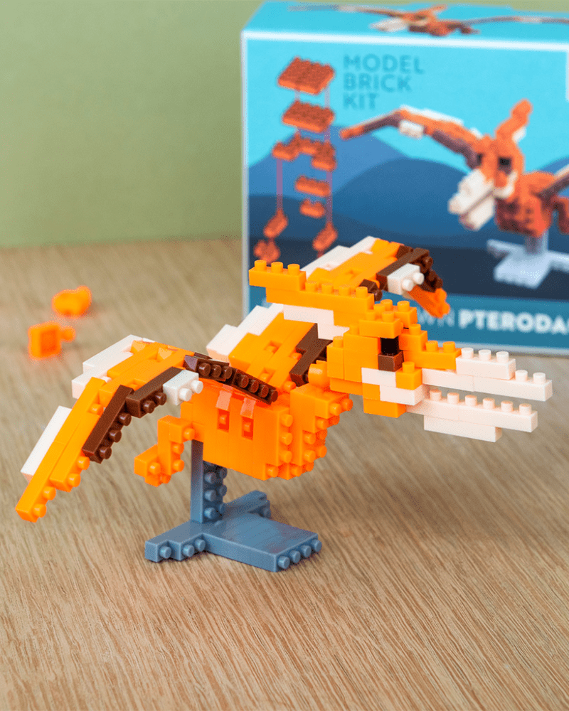 Build Your Own Pterodactyl Brick Kit - Pink Poodle Boutique - 31231