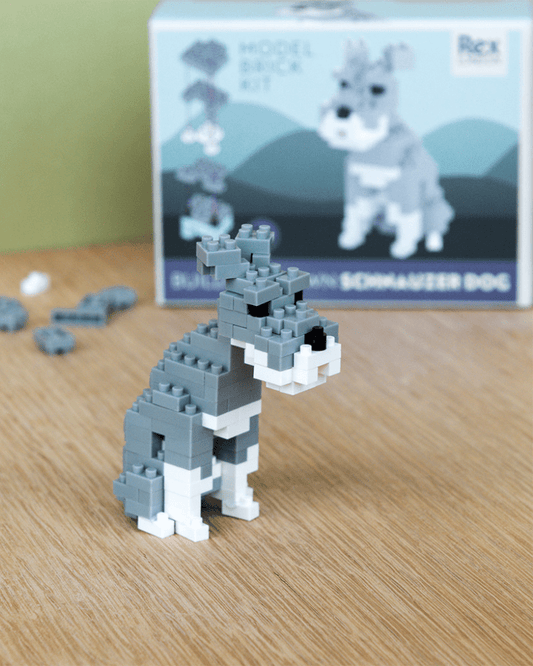 Build Your Own Schnauzer Brick Kit - Pink Poodle Boutique - 31226