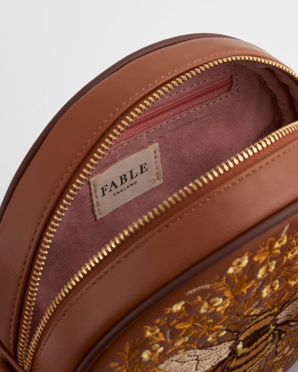 Bumble Bee Tan Circle Purse - Pink Poodle Boutique - 5052453472991