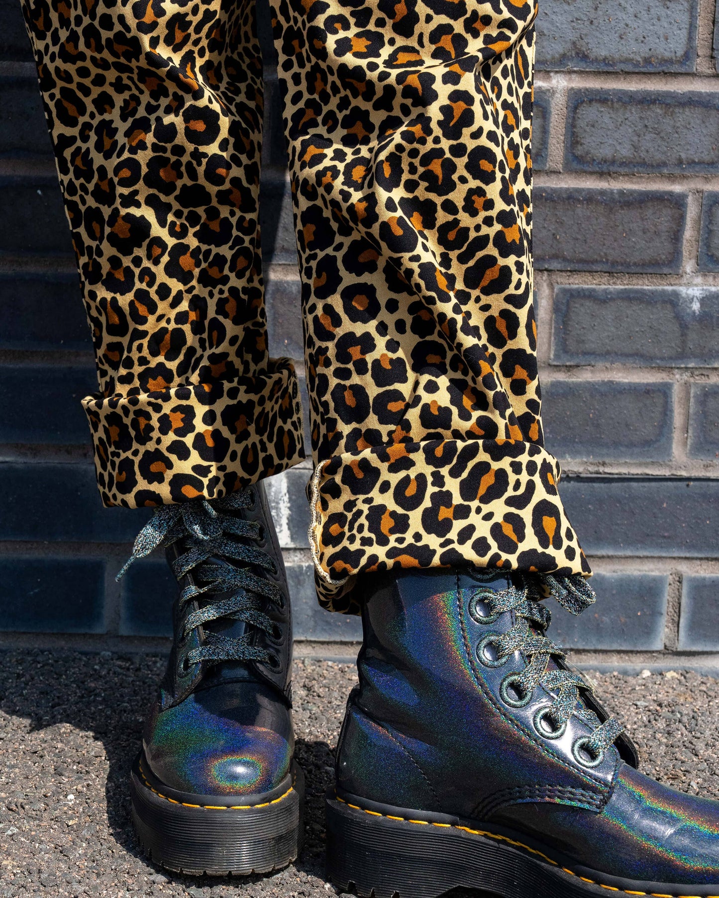 Classic Leopard Print Boiler Suit by Rebel Romance
