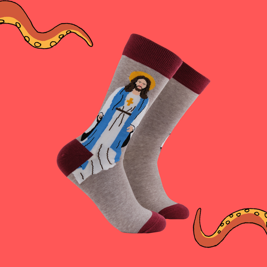 Jesus Christ Crew Socks