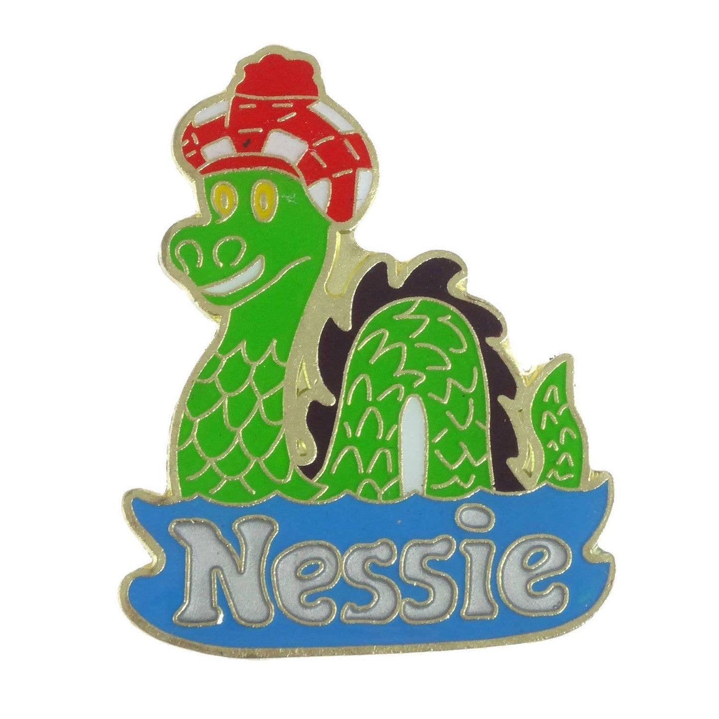 Nessie Metal Enamel Magnet