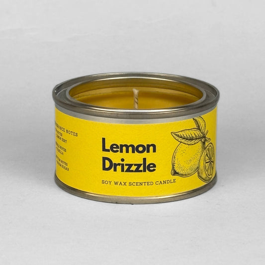 Lemon Drizzle Paint Tin Candle