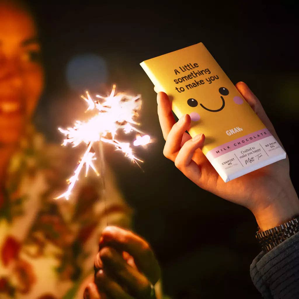 'Smile' Milk Chocolate Bar | 80g