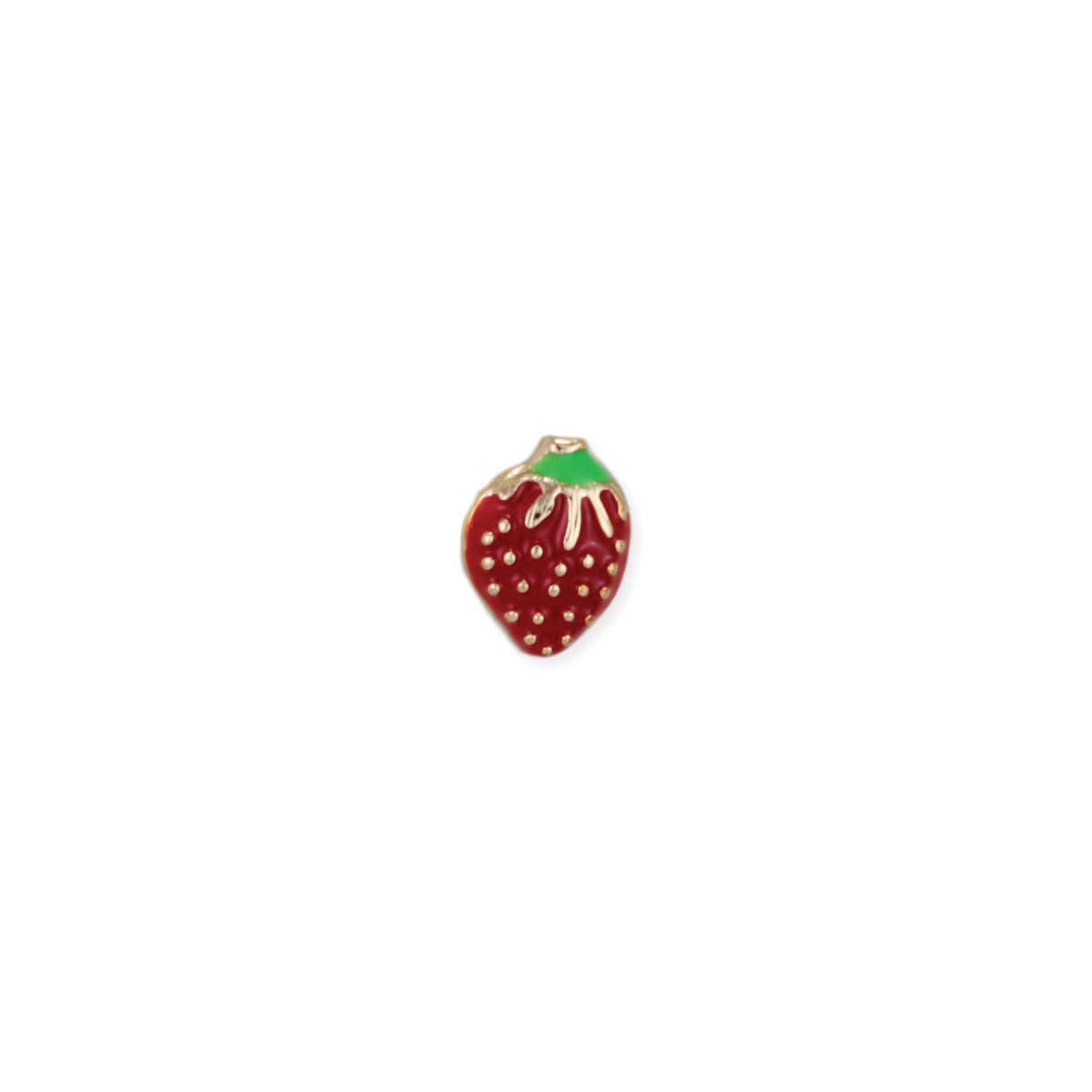 Lovely Day for a Picnic Strawberry Post Earrings