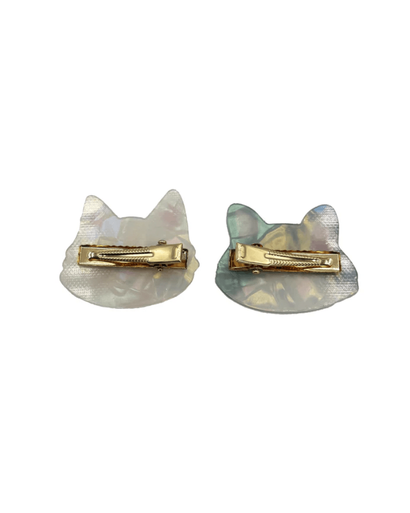 Catnip Cat Hair Clips Set of 2 - Pink Poodle Boutique - 