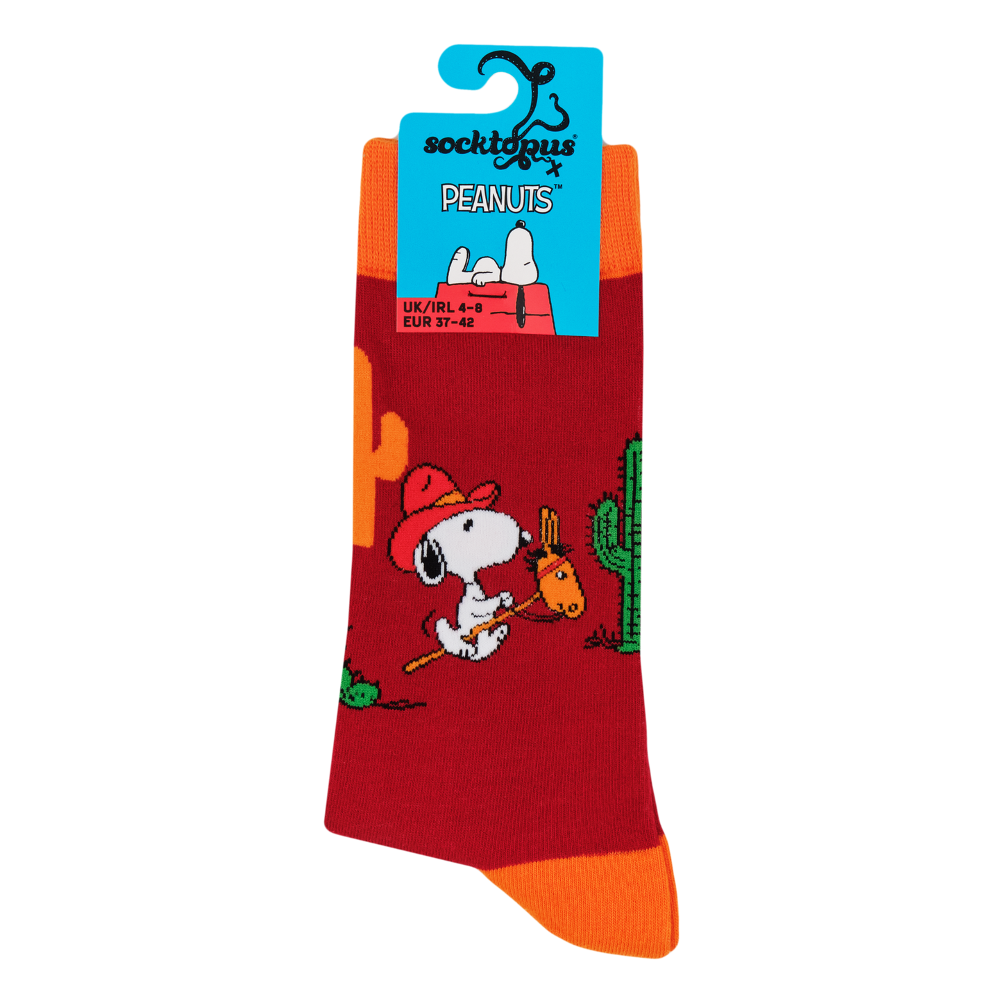 Snoopy Howdy Cowboy Crew Socks