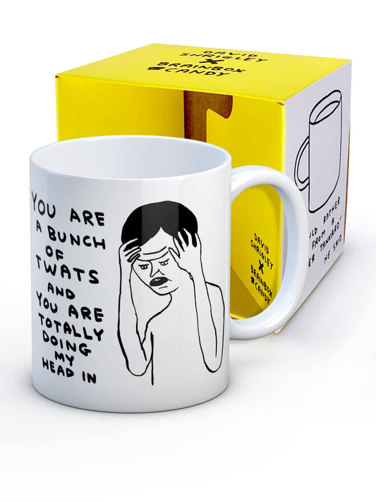 Bunch of Twats David Shrigley Mug