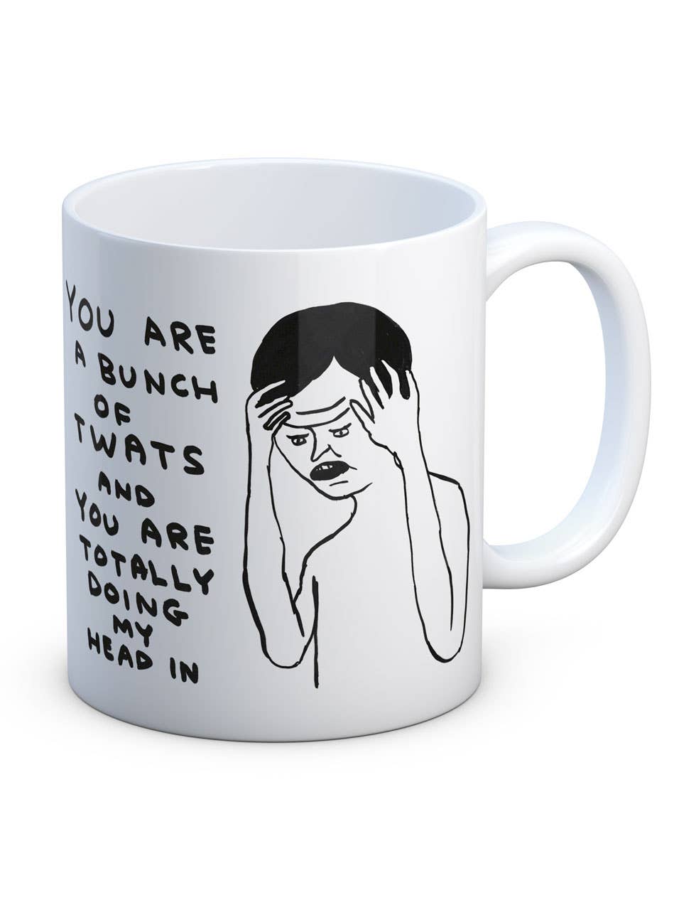 Bunch of Twats David Shrigley Mug