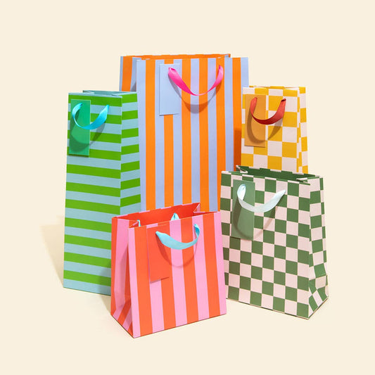 Wavy Pattern Small Gift Bag