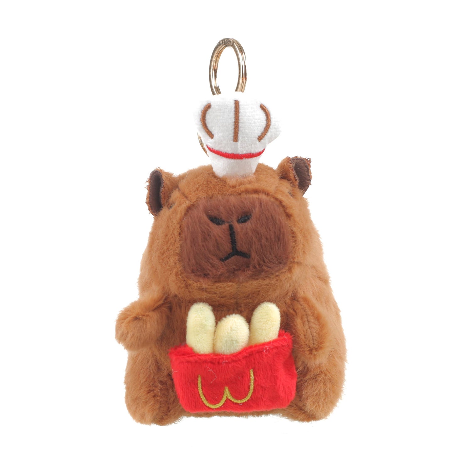 Plush Capybara Chips Bag Charm
