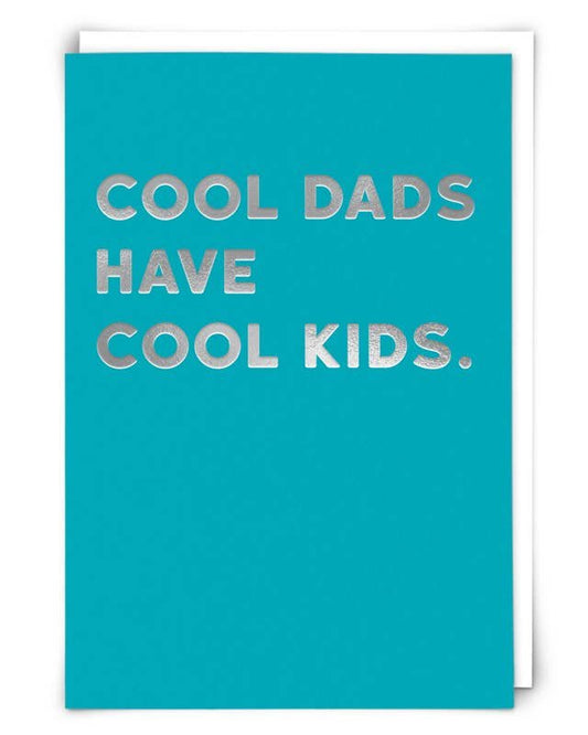 Cool Dad Greeting Card - Pink Poodle Boutique - 5060006280504