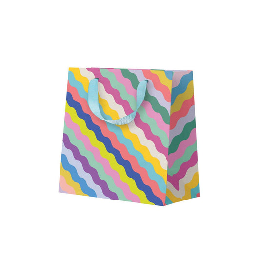 Wavy Pattern Small Gift Bag