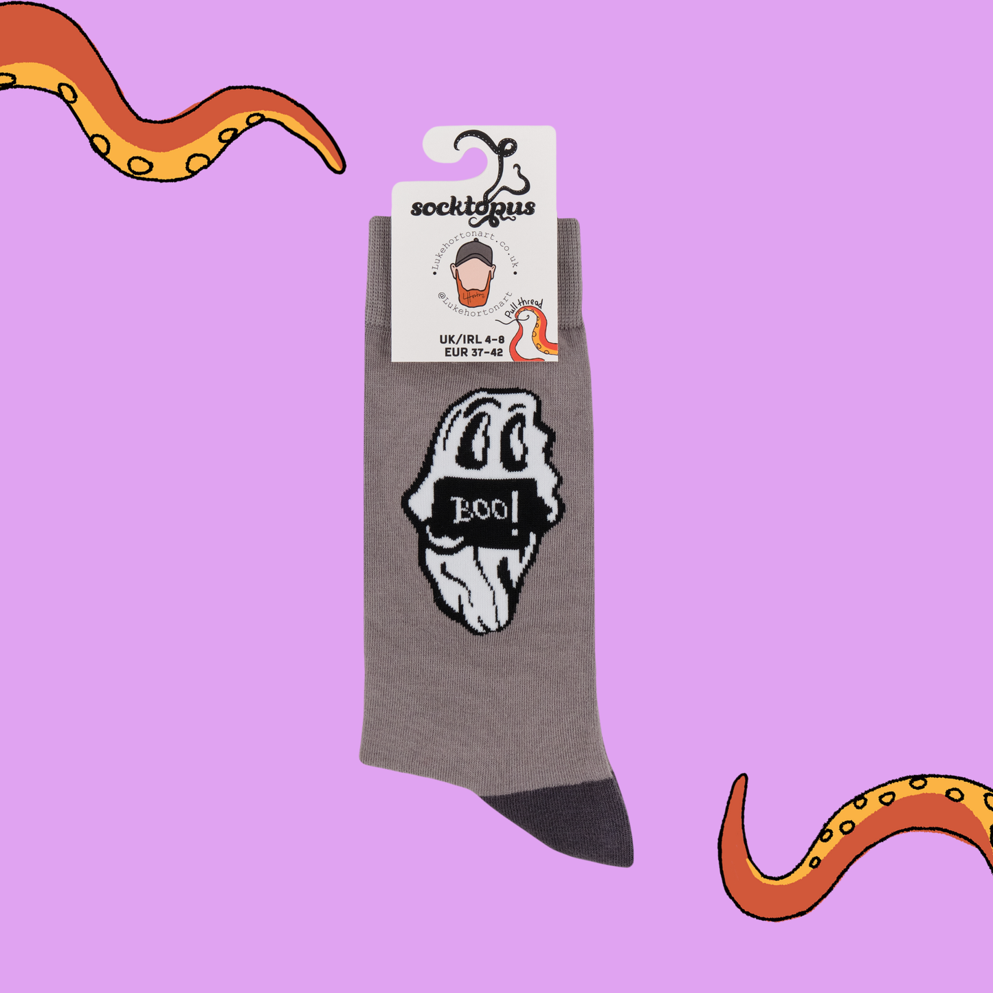 Reyt Spooky Luke Horton Crew Socks