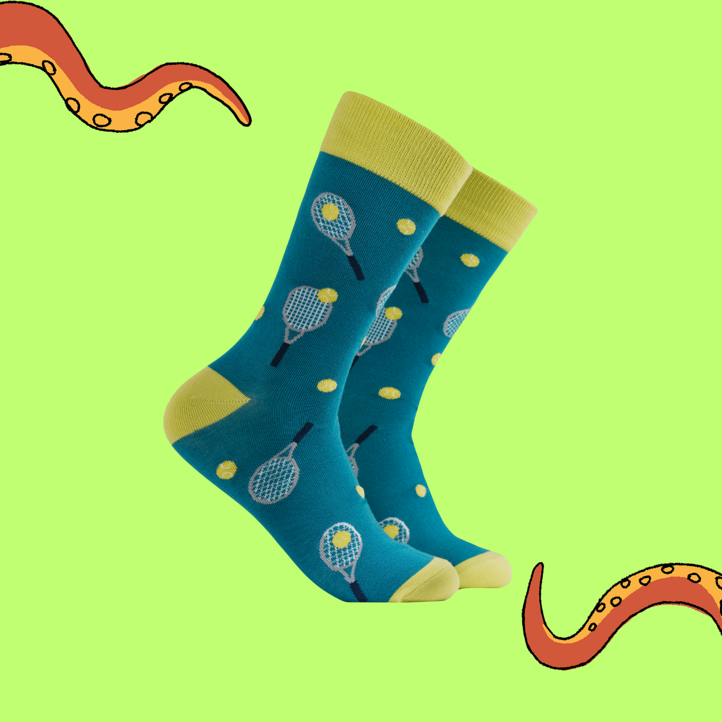 Tennis Bamboo Crew Socks