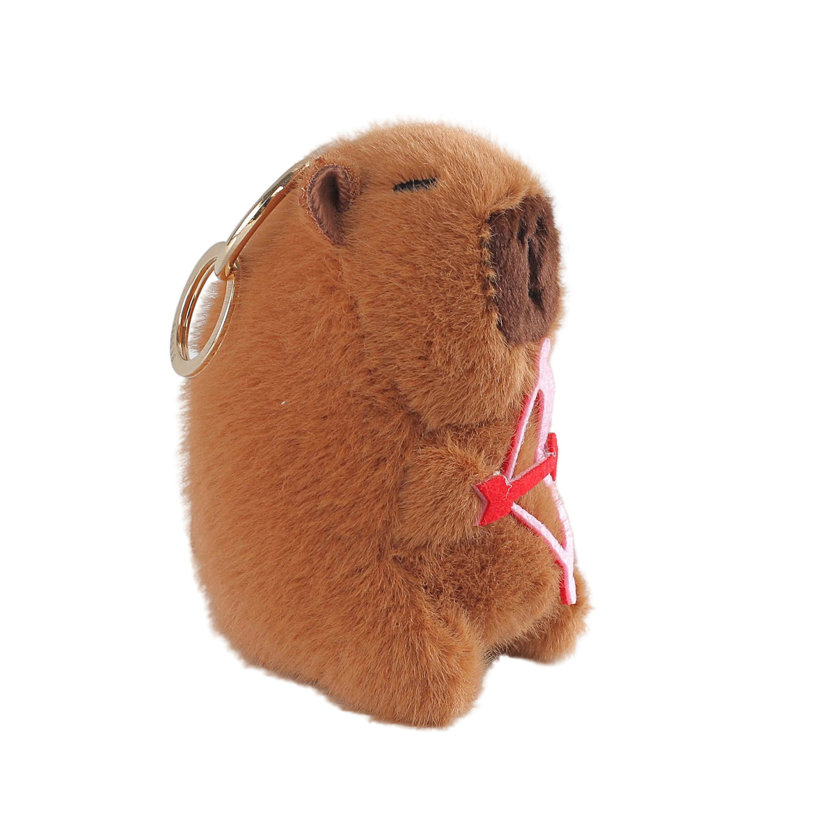 Cupid Capybara Plush Bag Charm