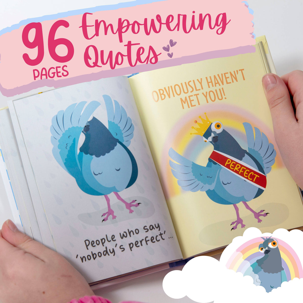 Positivity Pigeon Inspirational Books
