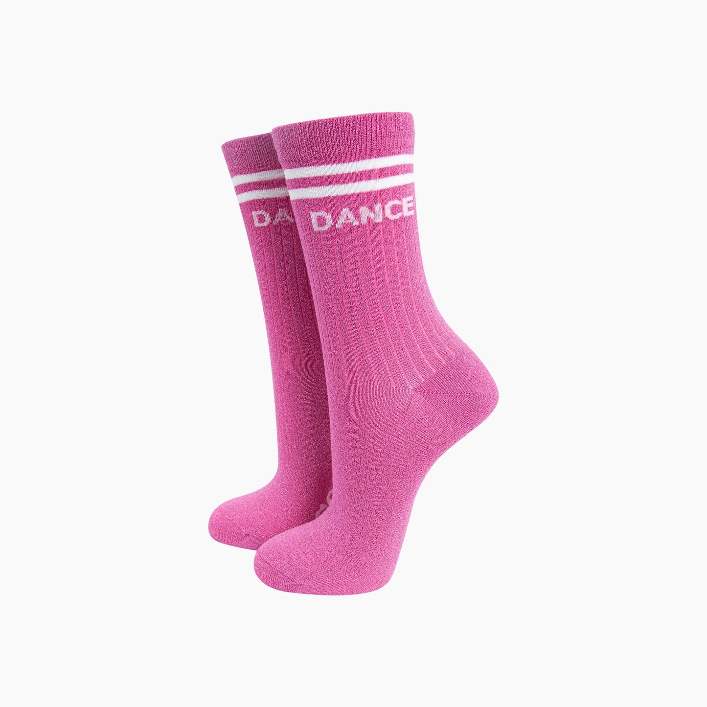 Dance Combed Cotton Glitter Socks