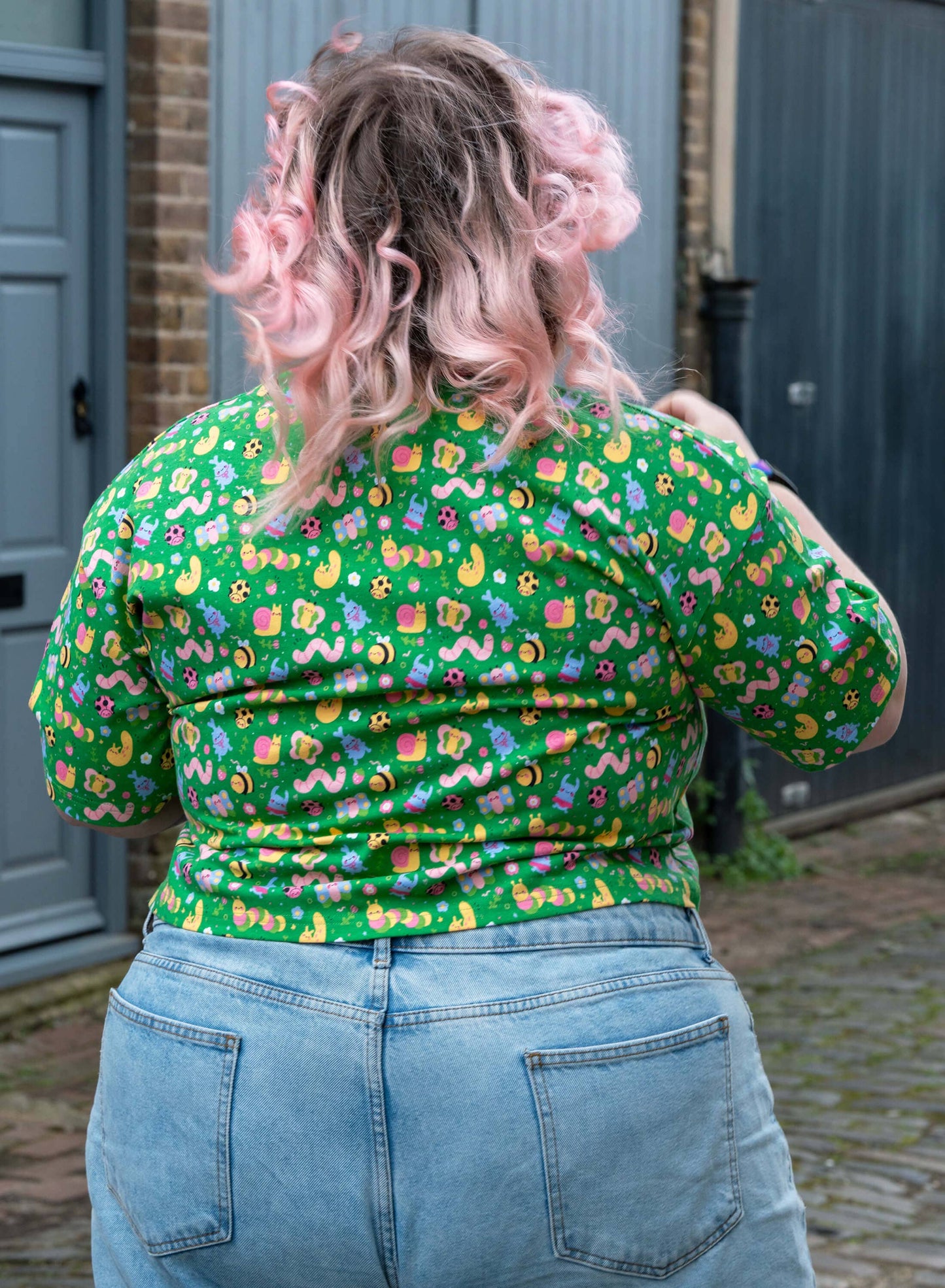 Bugs Cropped Boxy Tee by Rebel Romance x Dipstick Store