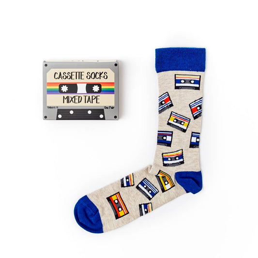Cassette Gift Box Crew Socks