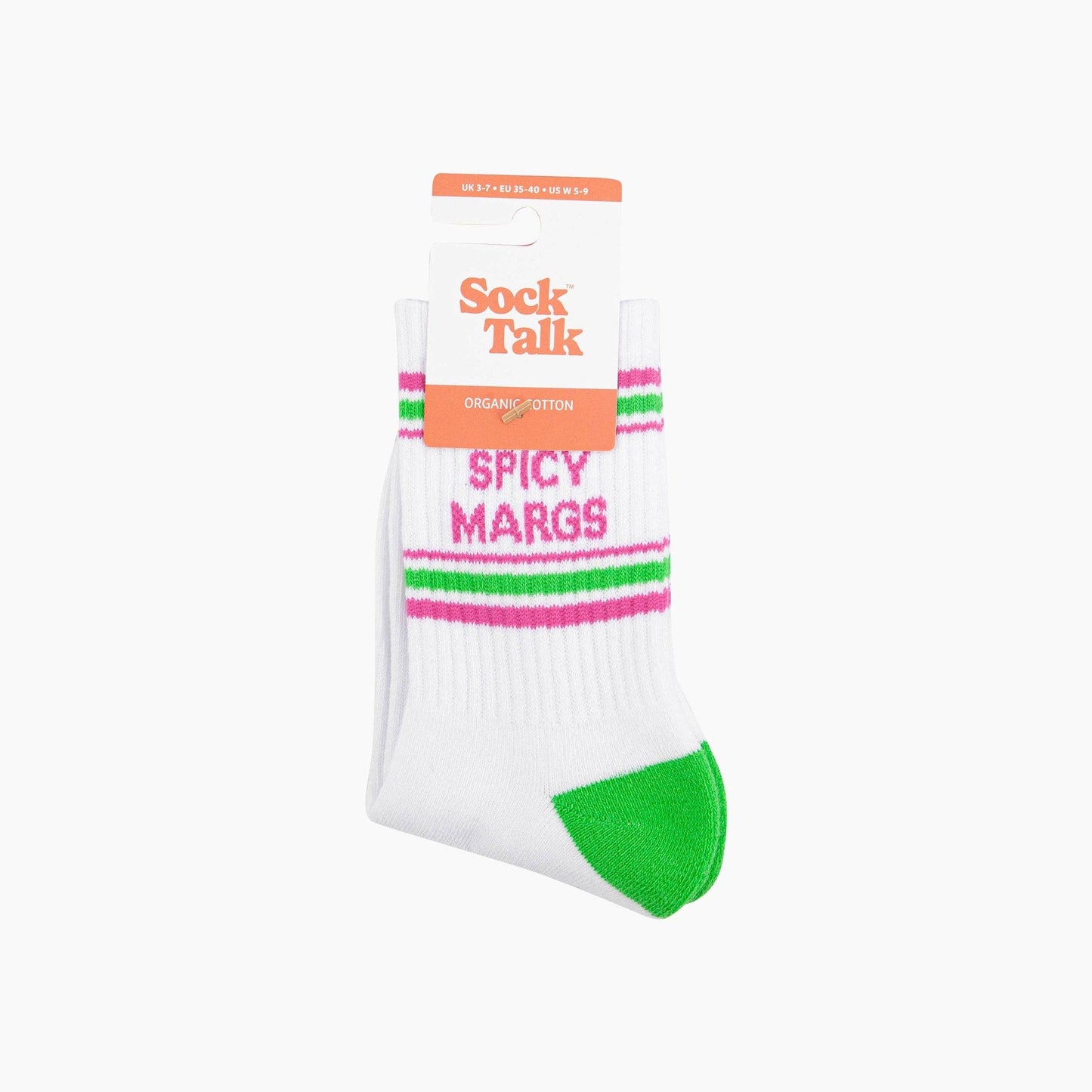 Spicy Margs Organic Cotton Sports Socks
