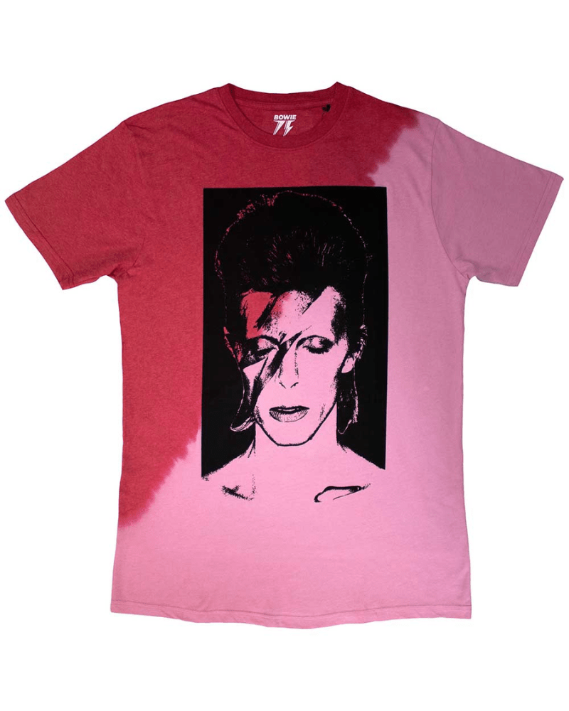David Bowie Aladdin Zane Dip Unisex T-Shirt - Pink Poodle Boutique - BOWTS54MDD - S