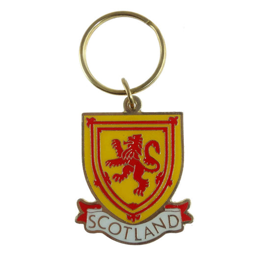 Lion Rampant Metal Key Ring