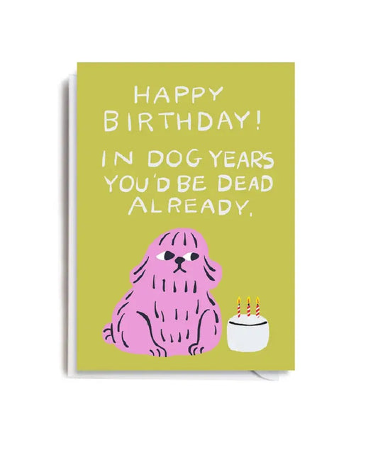 Dog Years Card