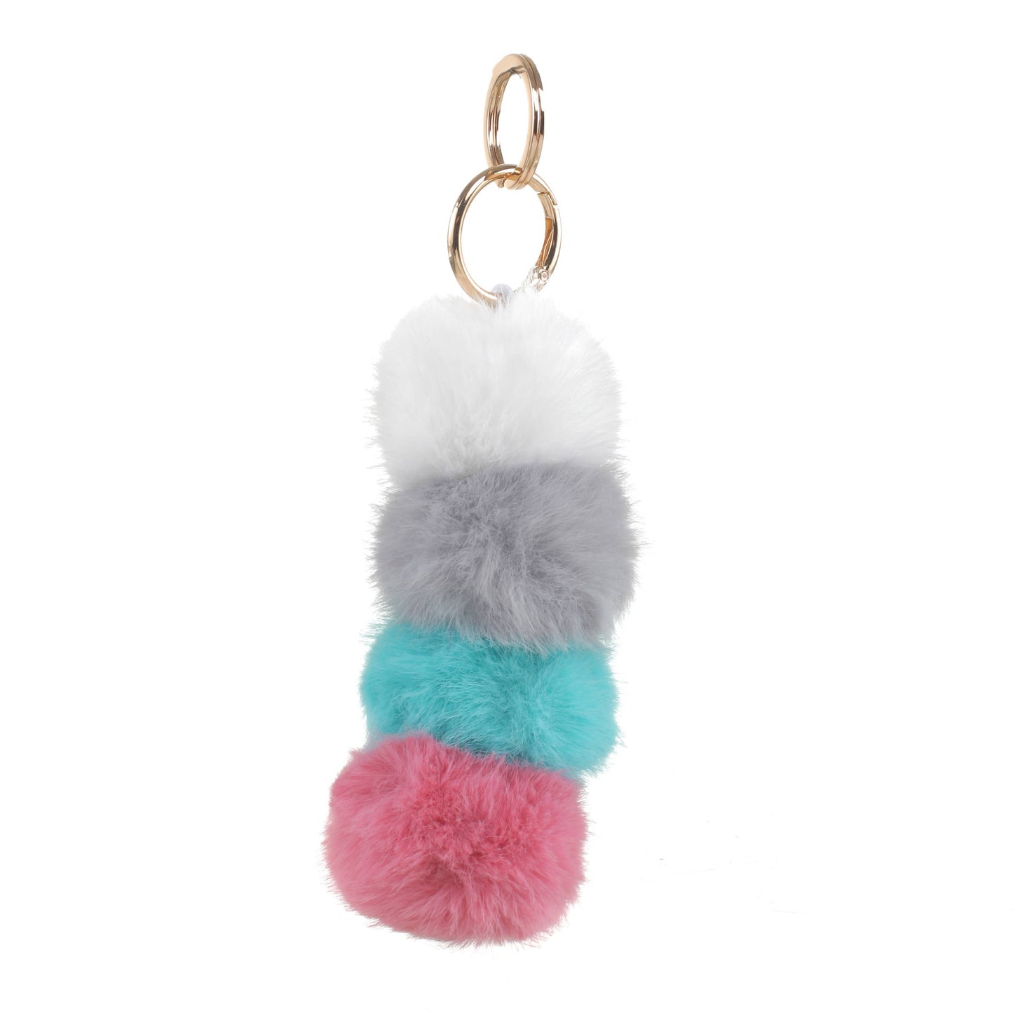 Plush Rainbow Caterpillar Bag Charm