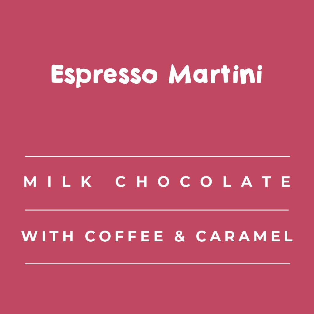 Espresso Martini Coffee Milk Chocolate Bar | 80g