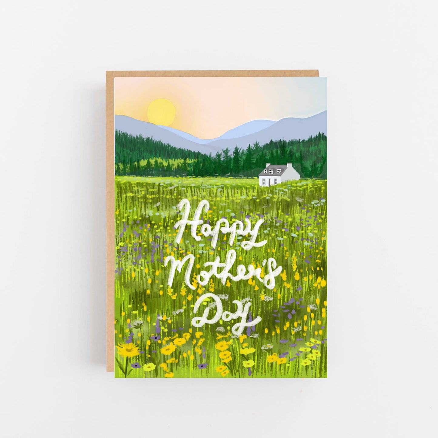 Happy Mother's Day Summer Meadow Greeting Card