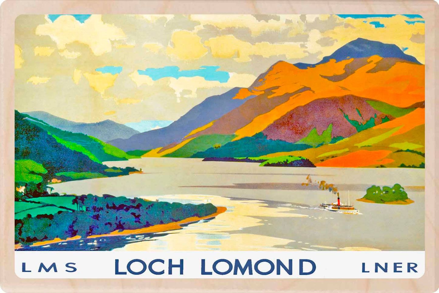 Loch Lomond Scotland Magnet