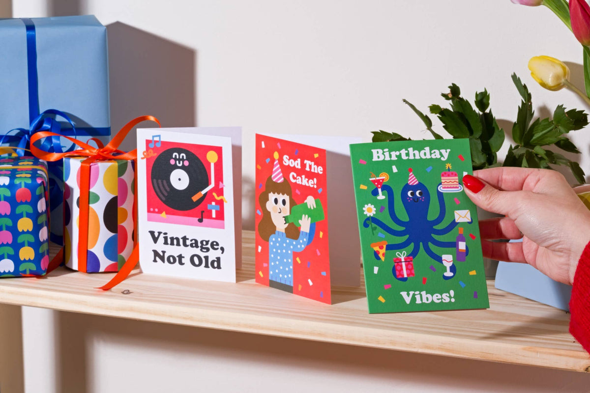 Sod The Cake Birthday Card