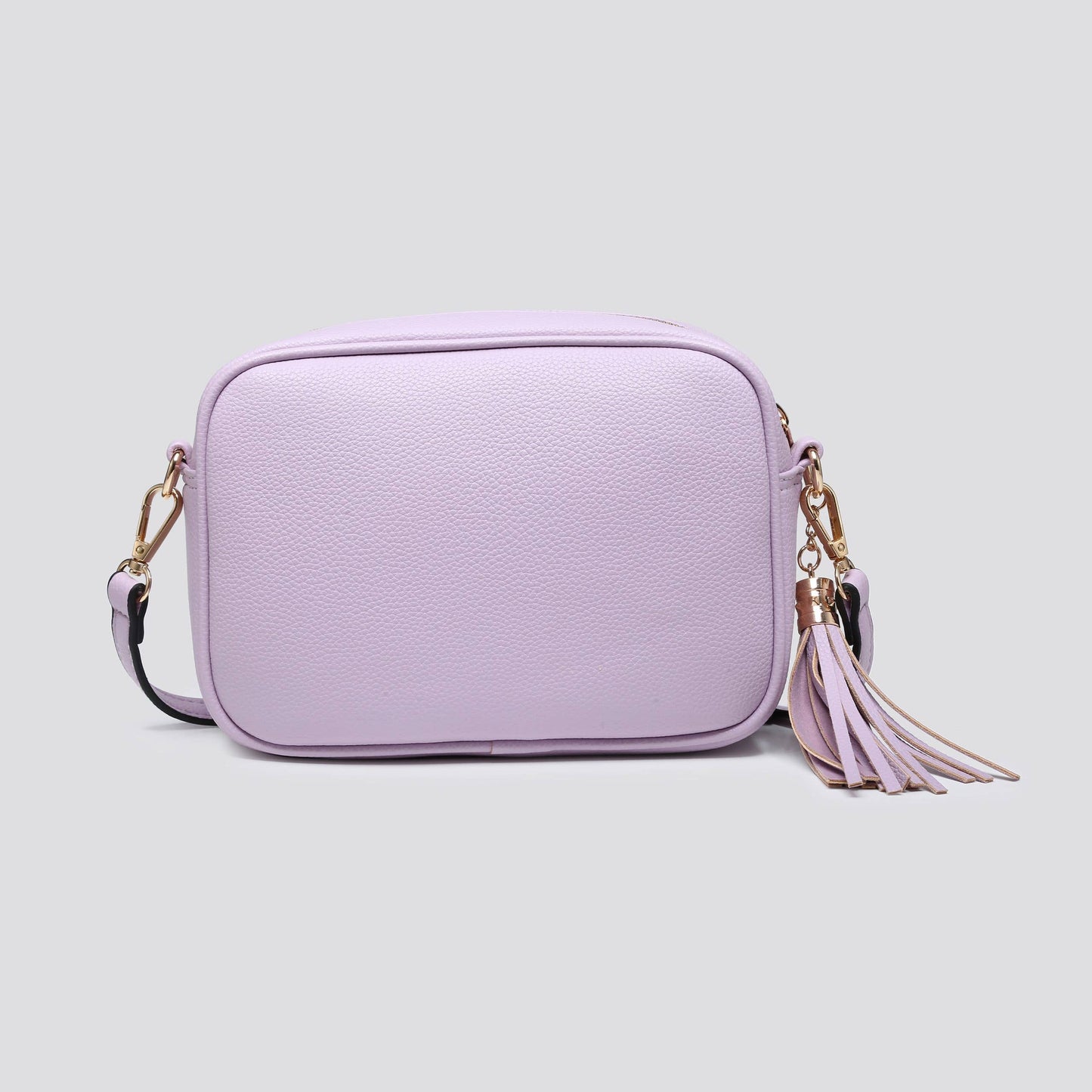 Premium Vegan Leather Camera Crossbody Bag in Lime