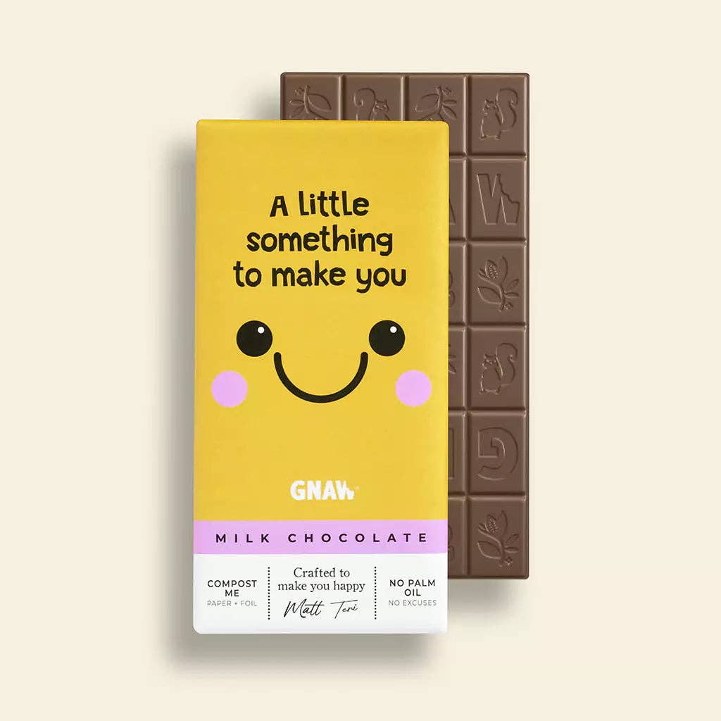 'Smile' Milk Chocolate Bar | 80g