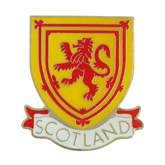 Lion Rampant Metal Enamel Magnet