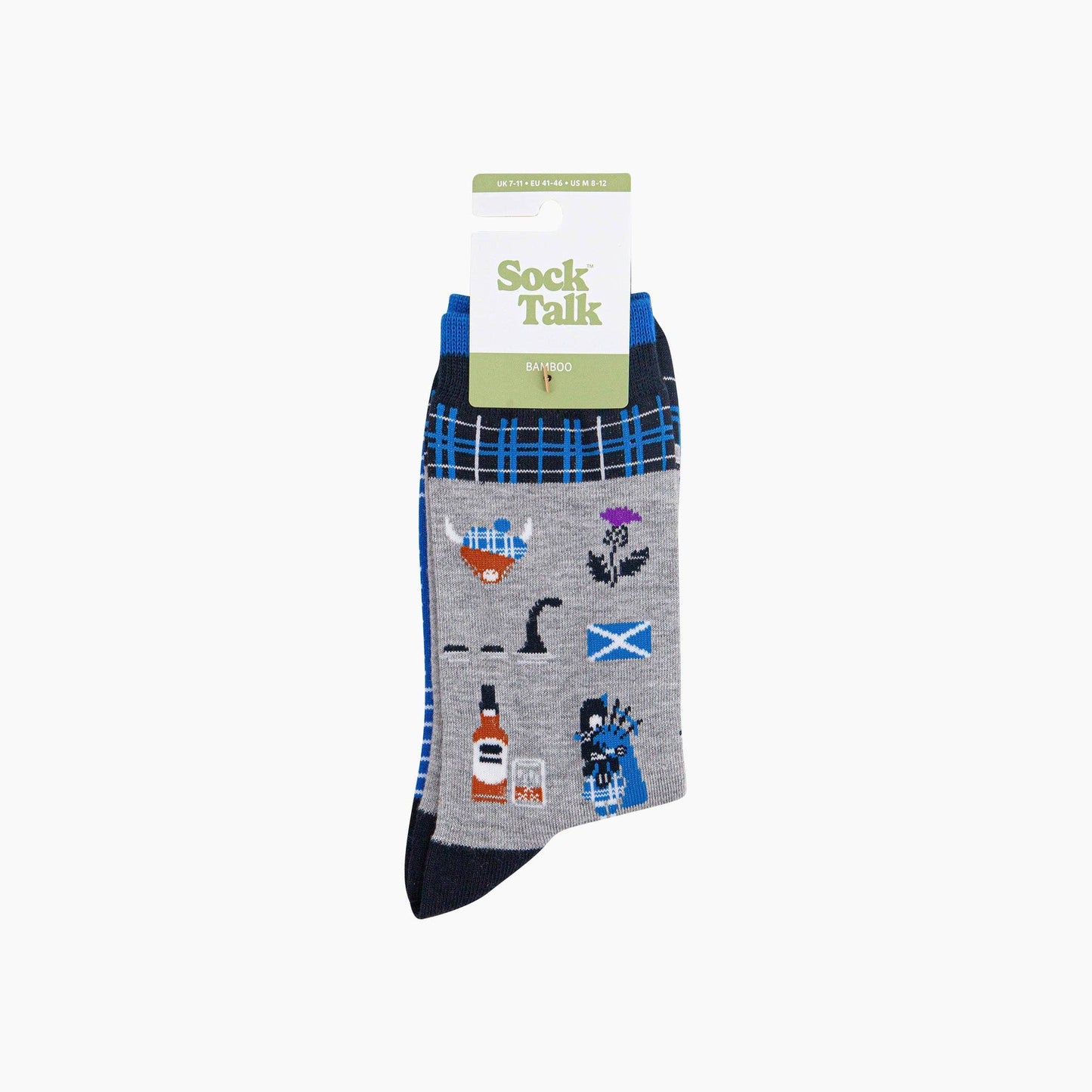 Scotland Landmarks Bamboo Socks