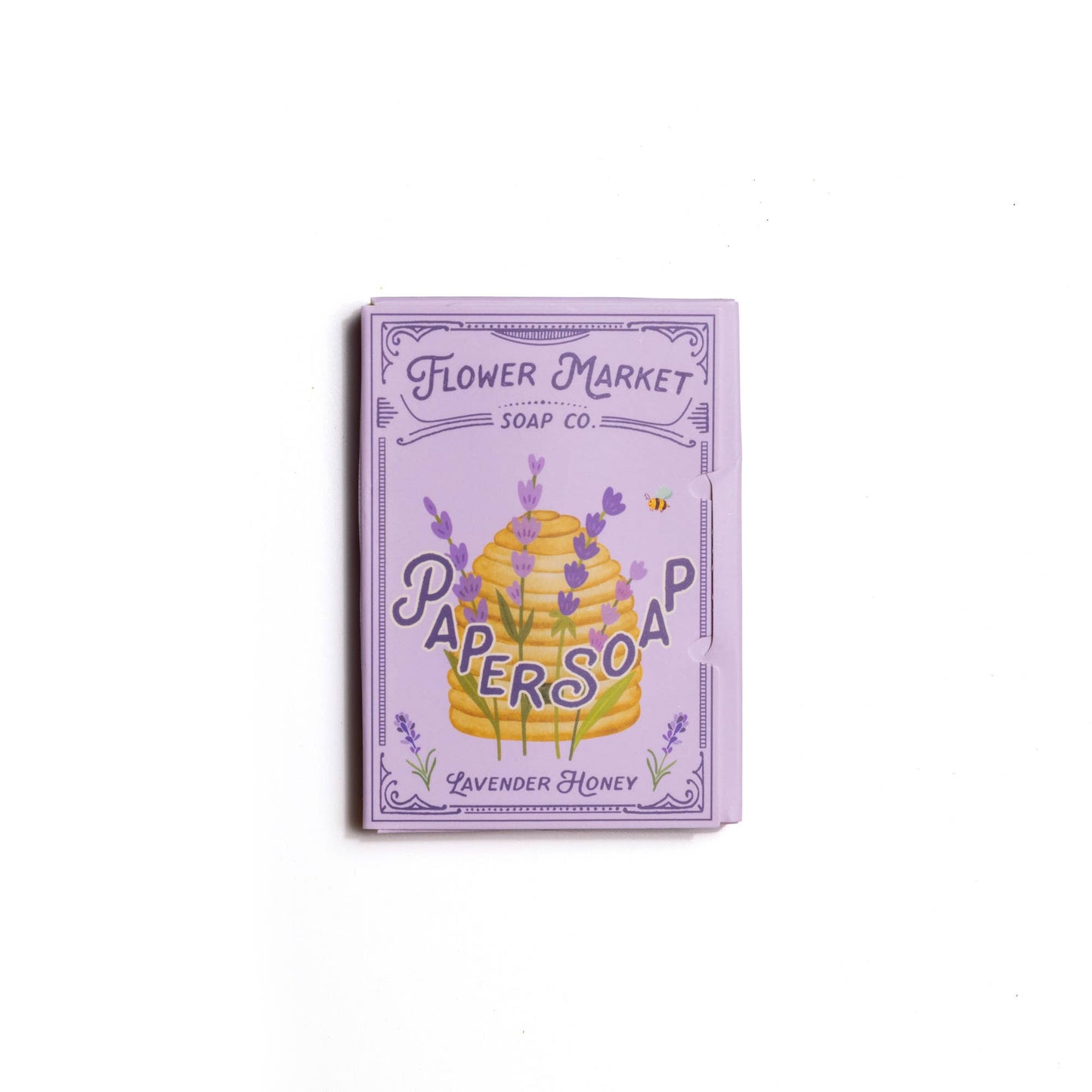 Lavender Honey Scent Paper Soap – 50 Sheets