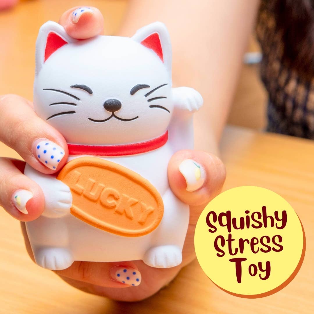 Squishy Lucky Cat Japanese Stress Toy