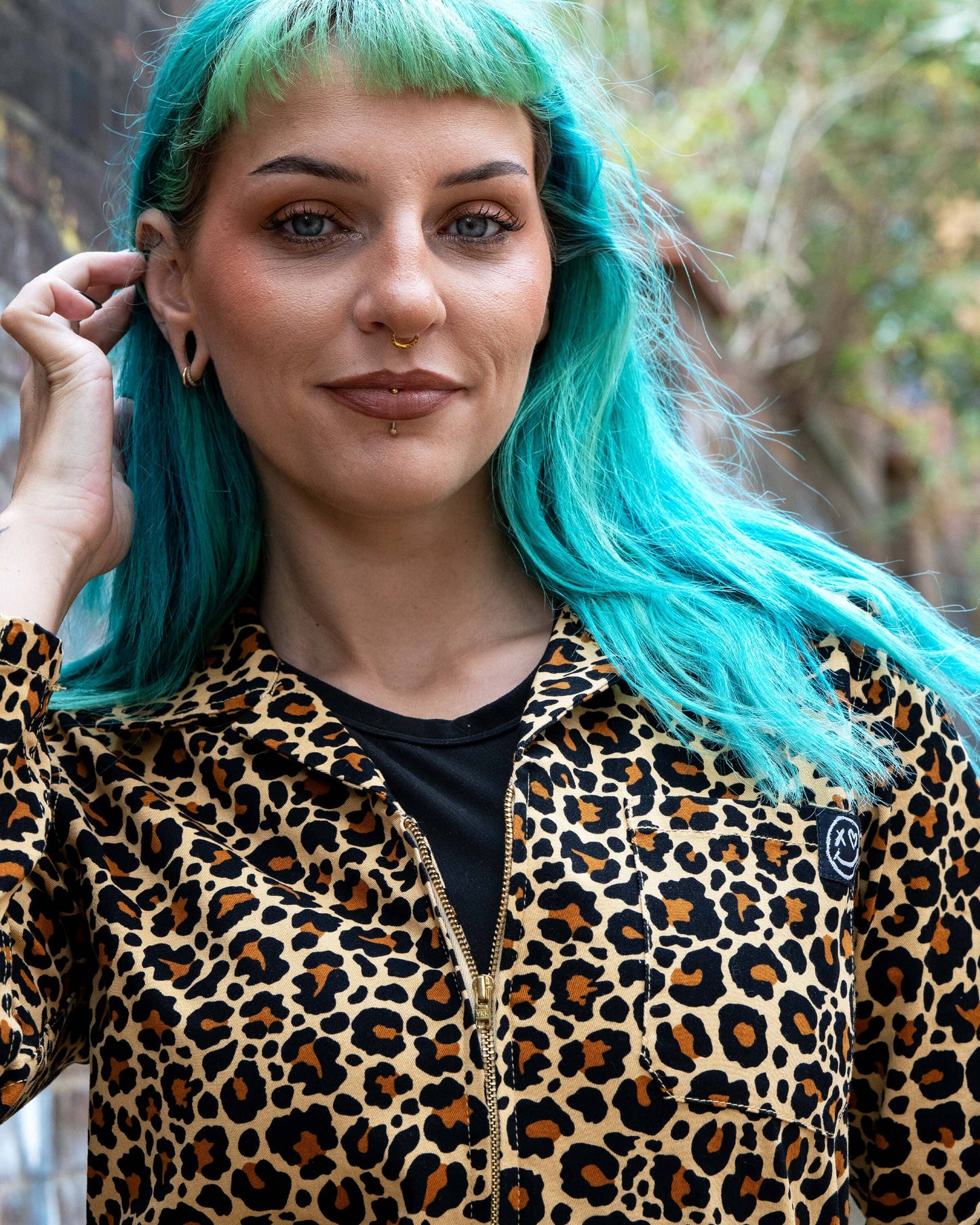 Classic Leopard Print Boiler Suit by Rebel Romance